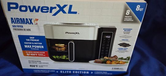 PowerXL AirMax 8-Quart Air Fryer Elite Edition