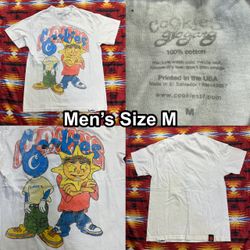 Cookies SF X Glo Gang Sun Character Men's Size Medium White T-Shirt Chief Keef