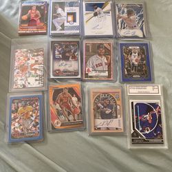 Sports Cards Numbers Patch’s And Autos 