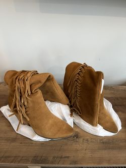 NEW Suede Knee High Boots - Sz 10