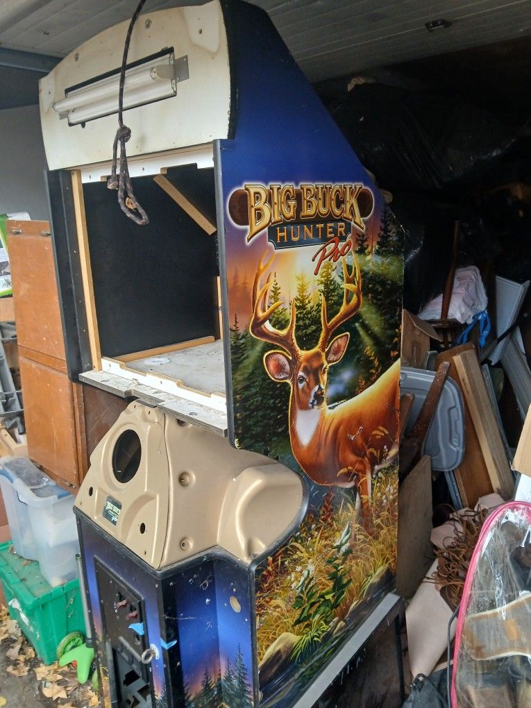 Arcade Cabinet. EMPTY!!! Former Hunting Sim $200 OBO LOCAL PICK UP ONLY