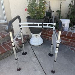 Toilet Safety Bar Adjustable Frame for Adults