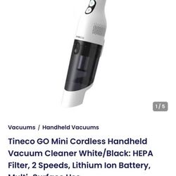 Brand new Tineco GO Mini Cordless Handheld Vacuum