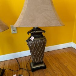 A Beautiful Pair Lamps 