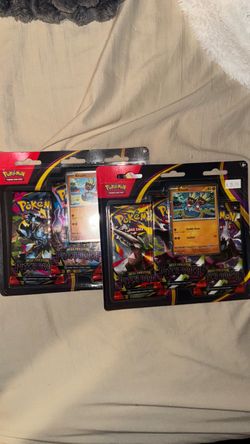 Pokemon pitch black blister 3 pack