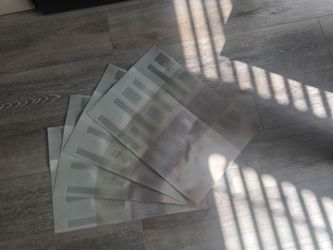 Brown Patterned Table Placemats(PICK UP ONLY)