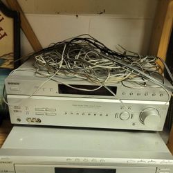 Sony 5 disk cd Receiver Surround sound Sub woofer