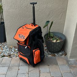 Boombah Superpack Rolling Baseball Bat & Gear Bag 