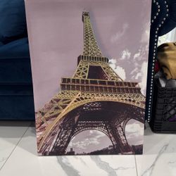 Eiffel Tower Painting 