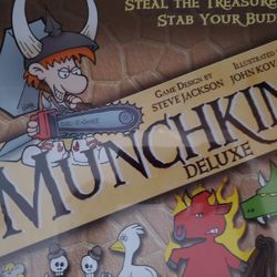Munchkin Deluxe Boardgame
