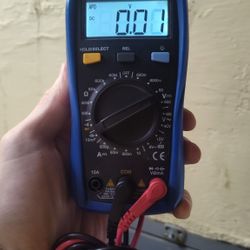 Digital Multimeter wBacklit Display 