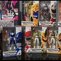Bundle Of 11 Power Rangers Lightning Collection Action Figures