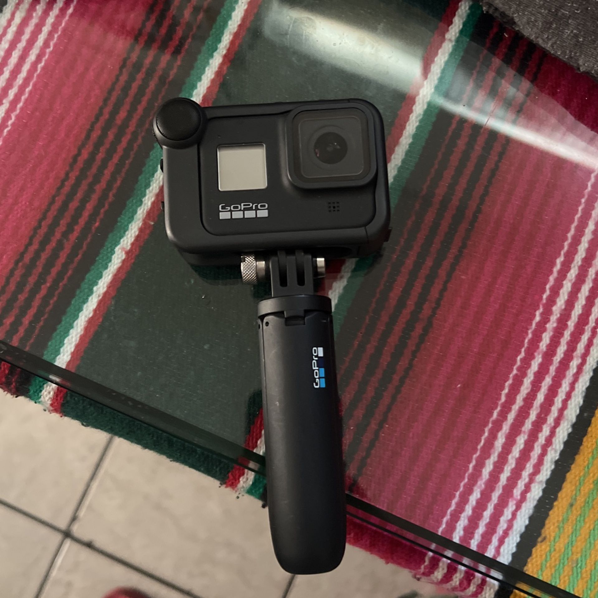 GoPro With Case And Handle Mod