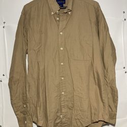 Men’s Long Sleeve Button Size Medium 