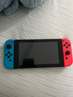 Nintendo Switch with games