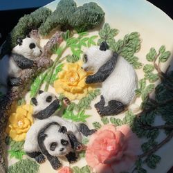 SUANTI Galleries Panda Plate 