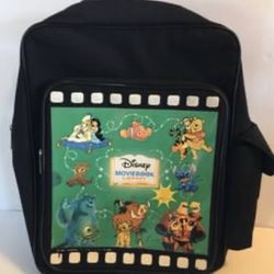 Disney Pixar Movie Book Library Child's Backpack Storage Bag