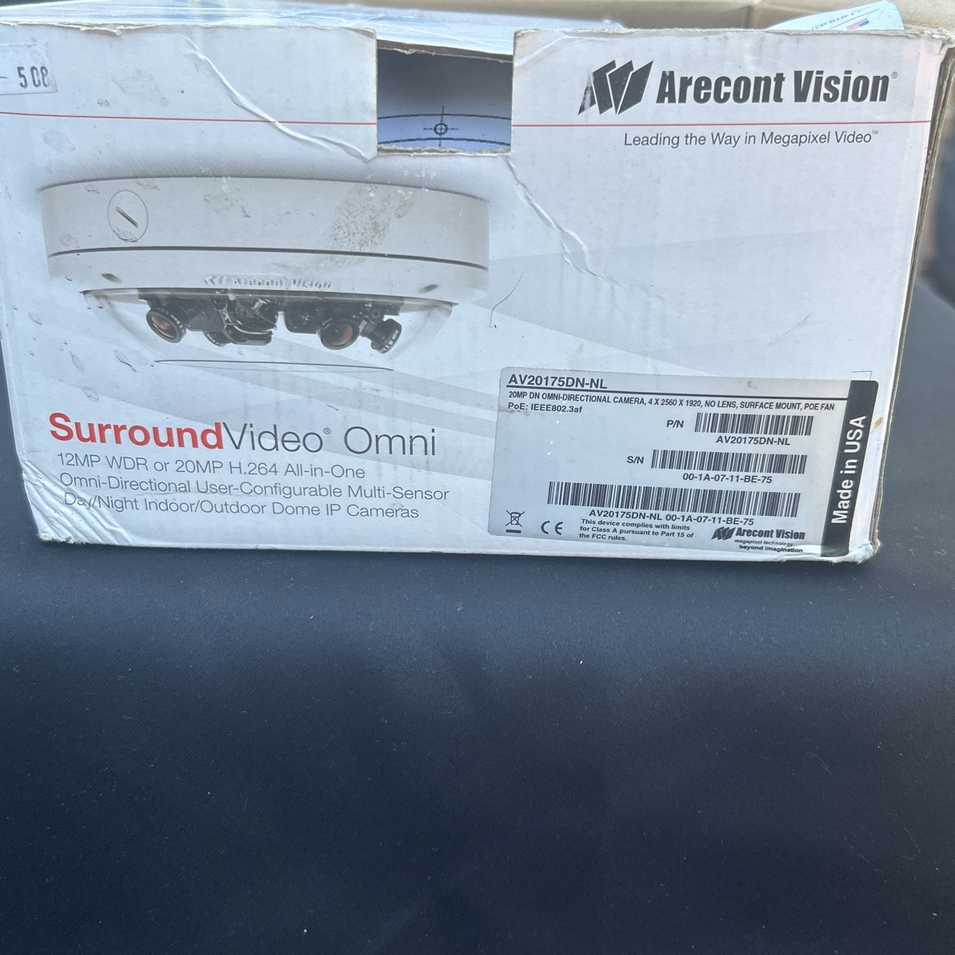 *NEW* Arecont Vision AV20175DN NL Surround Video Omni 20MP