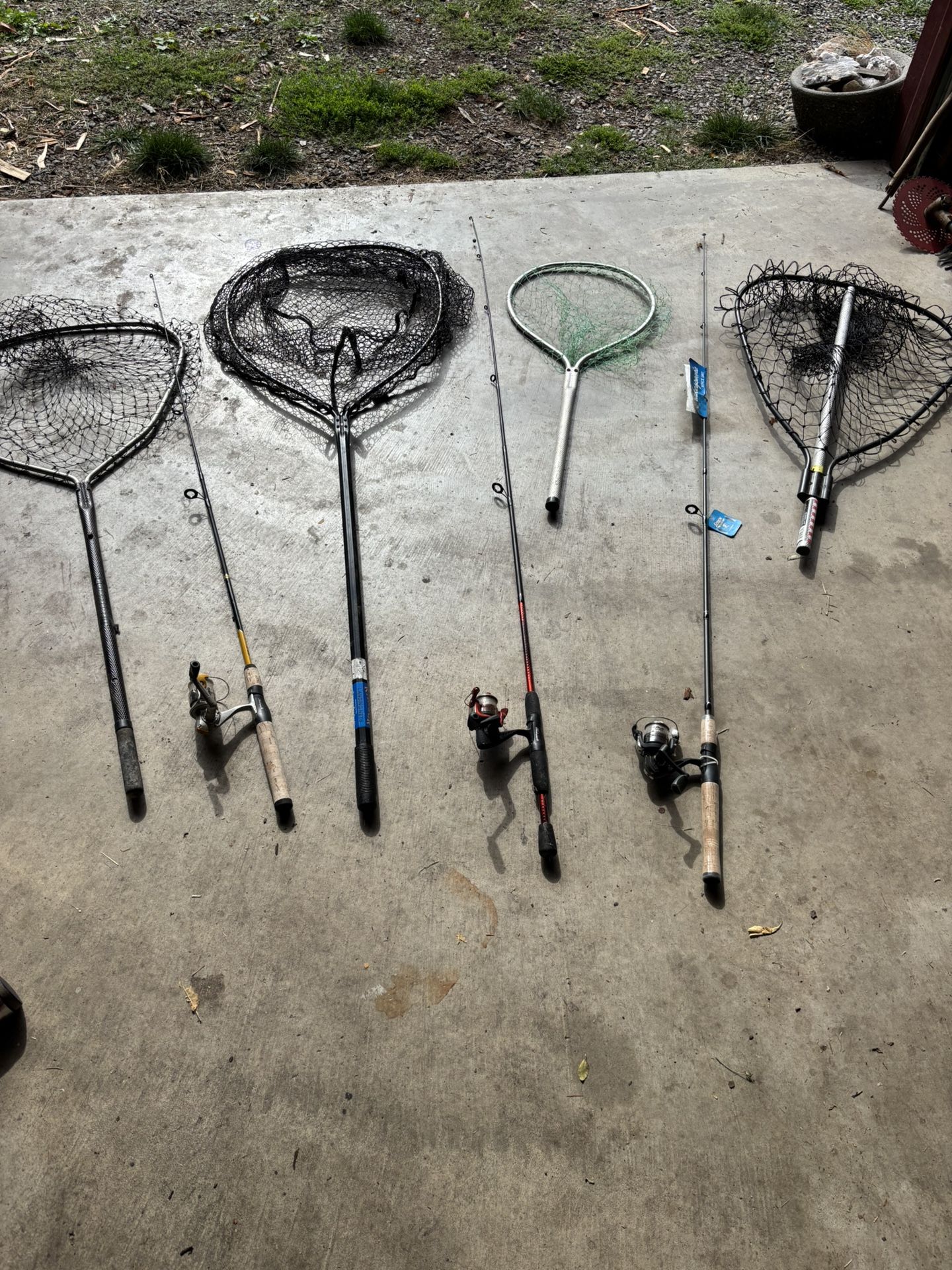 Fishing Poles and Nets