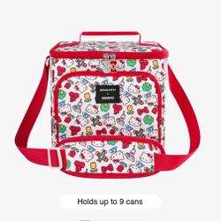 Hello Kitty x Igloo Cooler ~ New ! ~ 9 Can Soft Cooler !