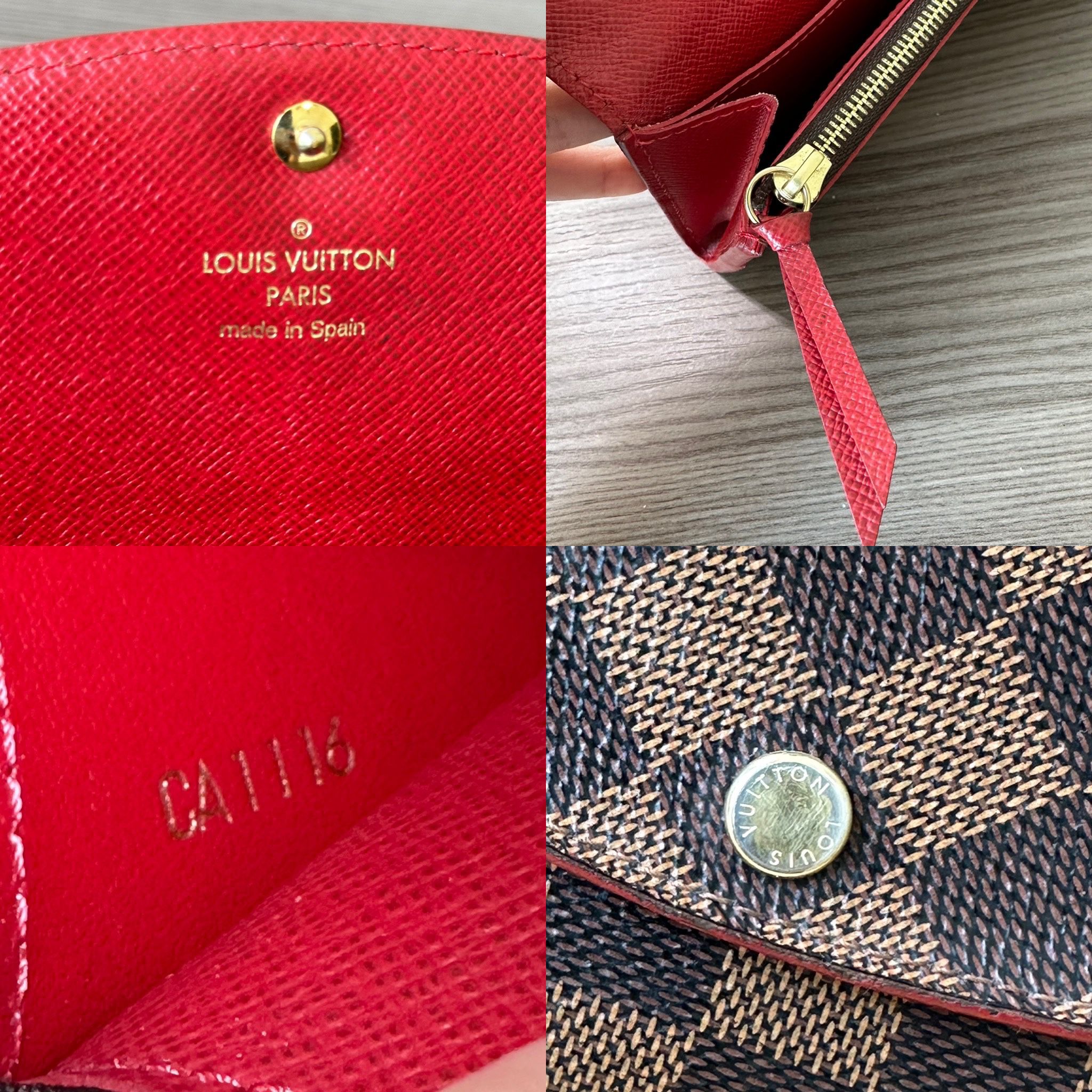 Authentic Louis Vuitton Ebene Rose Ballerine Caissa Wallet for Sale in  Dallas, TX - OfferUp
