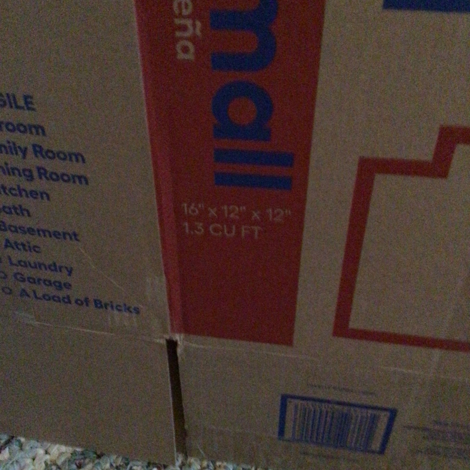 Moving Boxes Used Once…16x12x12 — About 70 So Far