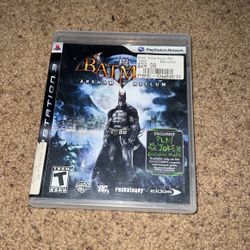 $10 Batman Arkham Asylum PS3