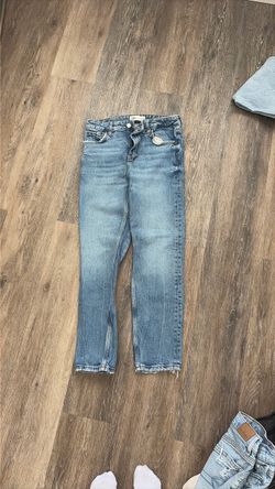 Zara Womens Straight Leg Jeans (Size 4)