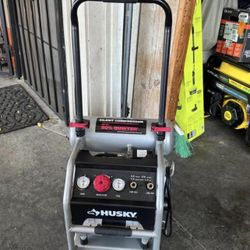 Husky 4.5 Gal. Portable Electric-Powered Silent Air Compressor