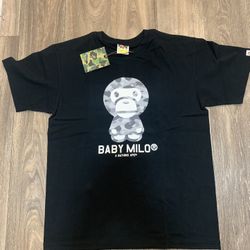 Bape Baby Milo T-Shirt - Size Large