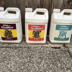 Flora Mikro . Flora Bloom . Flora gro