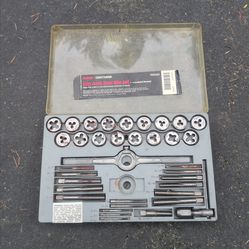 SEARS Craftsman vintage tap and hex die set