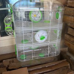 Clear Hamster Cage 