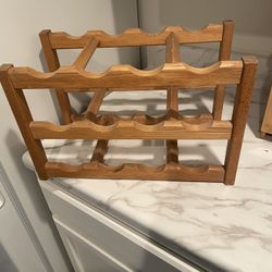 Wooden 12 Bottle Wine Rack