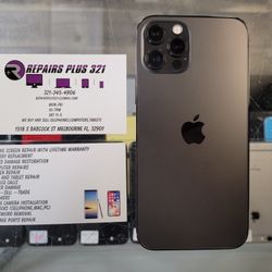 Unlocked Black iPhone 12 Pro 256gb