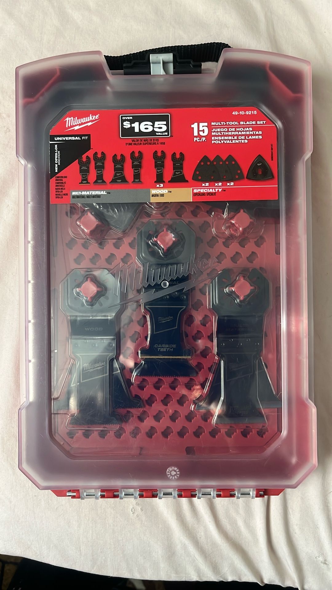 Oscillating Multi Tool Blade Kit (15-Piece)