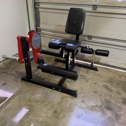  Leg Extension & Leg Curl Machine 