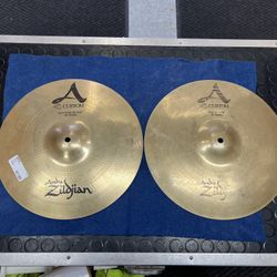 Zildjian A Custom Top And Bottom Hi Hat