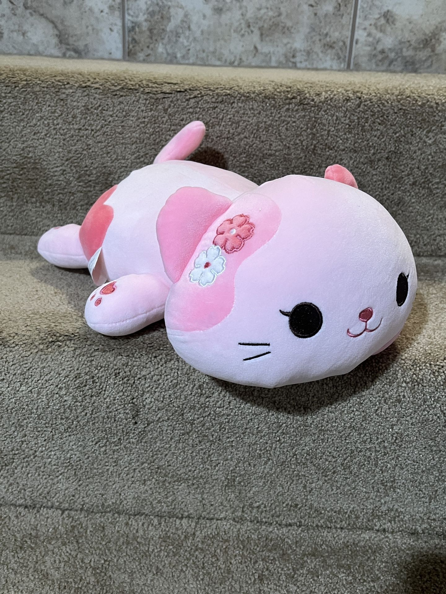 Onsoyours Original Sakura Cat Plush Cute 13 inch 13'',