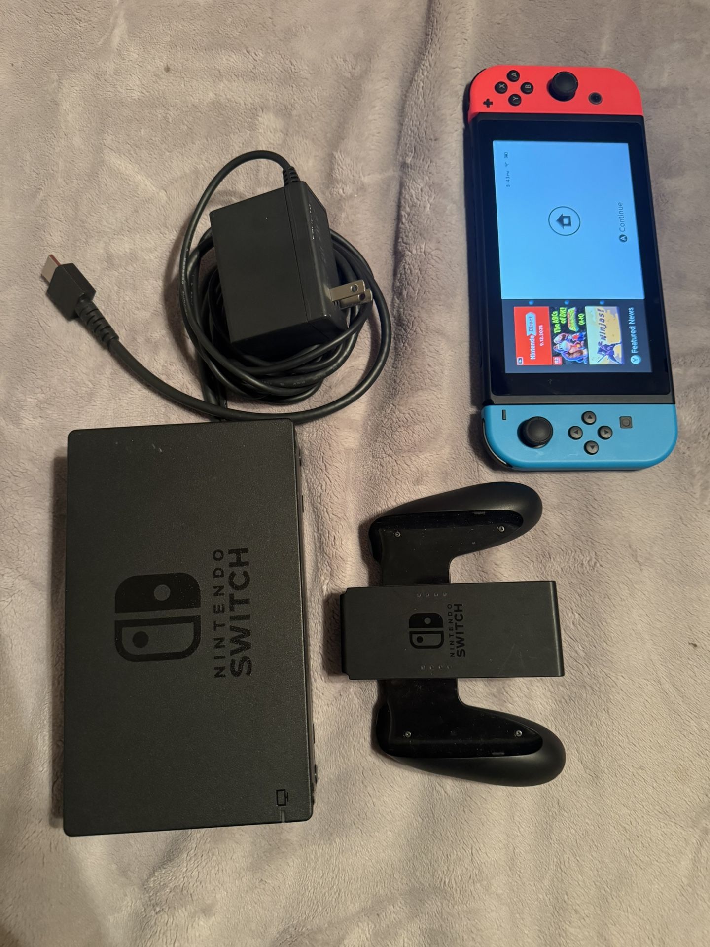Nintendo Switch with new box