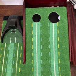 Wood Putting Mat
