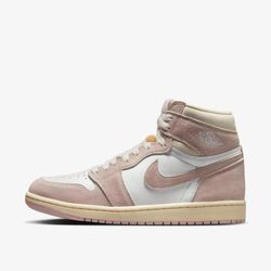 NEW Nike Air Jordan 1 Retro High OG Washed Pink Womens SIZE 11 (9.5M)