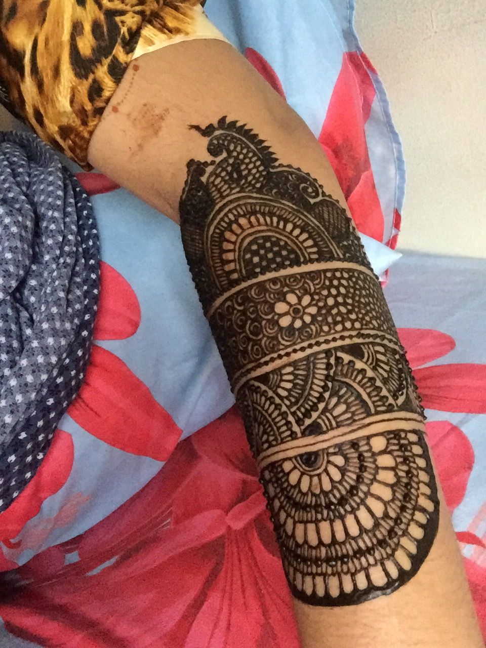 Desi bridal henna