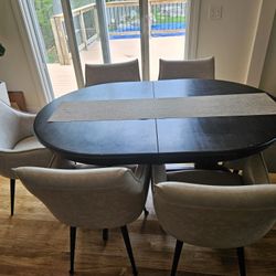 Lather Dinning Chair 