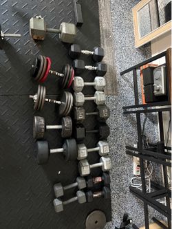 Dumbbells .60 cents per lb