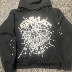 Black and white Spider-Worldwide hoodie