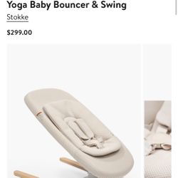 Stokke Yoga Baby Bouncer & Swing Light Sand