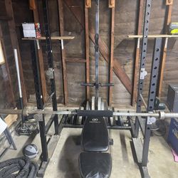 Marcy Squat Rack With Pulley