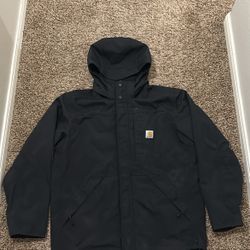 REAL Black Carhartt Storm Defender jacket With detachable hoodie #streetwear