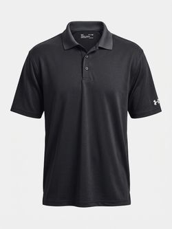 Under Armour Men's Black Short-Sleeve Polo Shirt XXL